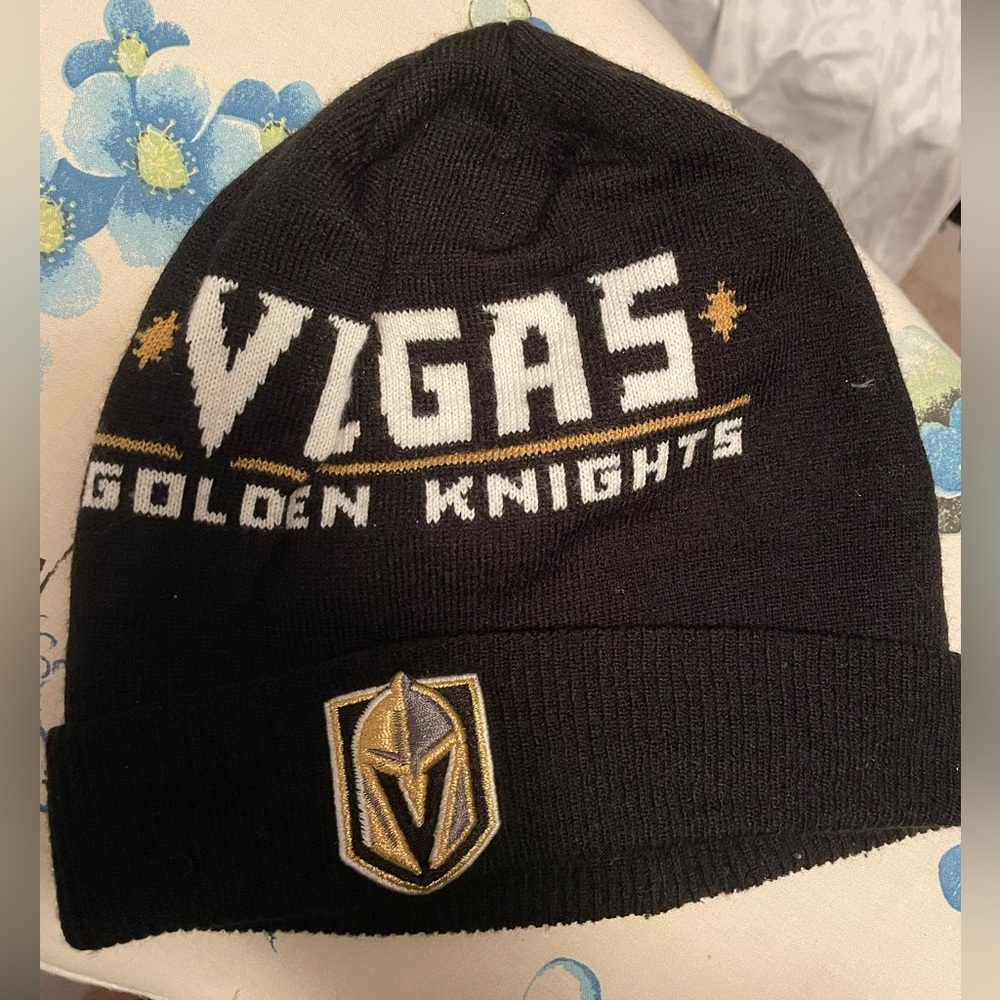 Vegas golden knights Adidas beanie!